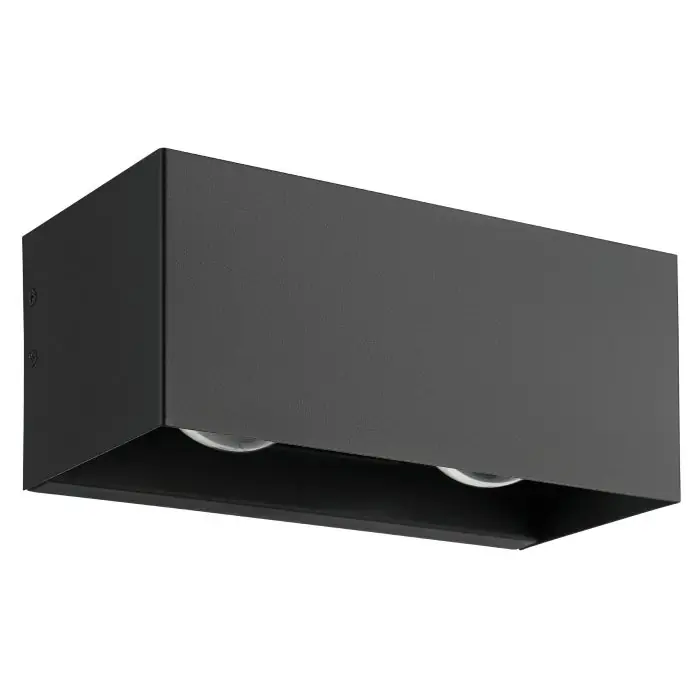 Eglo wandlamp Lesmo buiten LED zwart